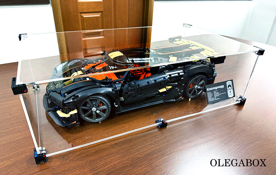 Бокс для Кёнигсегг / Lego Technic Koenigsegg Sadair's Spear 42232 — изображение 4