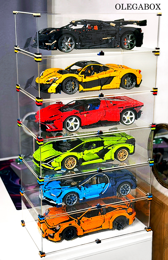 Бокс для Кёнигсегг / Lego Technic Koenigsegg Sadair's Spear 42232 — изображение 6