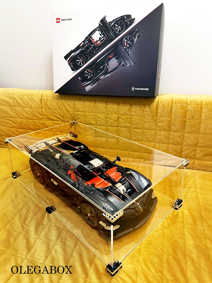 Бокс для Кёнигсегг / Lego Technic Koenigsegg Sadair's Spear 42232