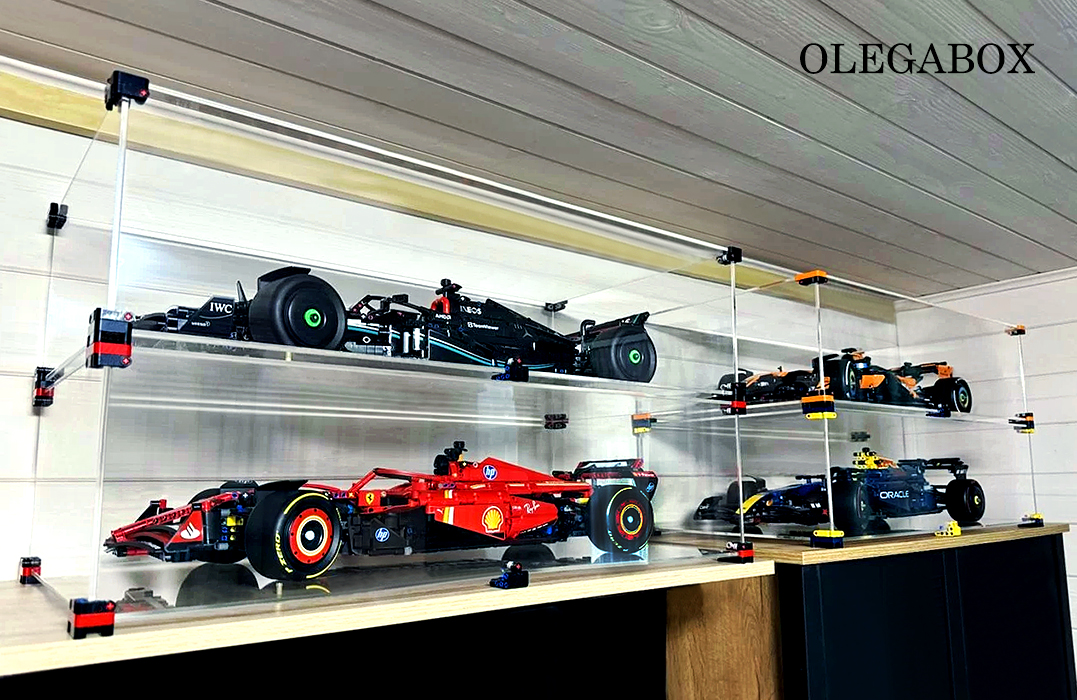 Бокс для Макларен F1 / Lego Technic McLaren F1 42141 — изображение 6